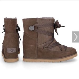 UGG hidden wedge boots